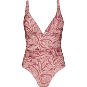 Barts Womens Akamu Sculpting One Piece Badpak (Dames |roze)