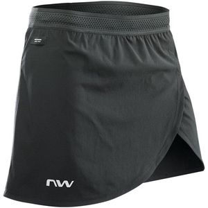 Northwave Womens Active Skirt Fietsbroek (Dames |grijs/zwart)