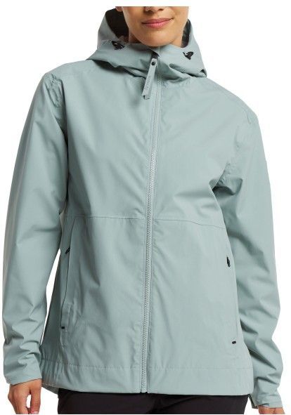 Tenson Womens Malou Jacket Regenjas (Dames |grijs |waterdicht)