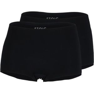 Stoic Womens AktivdagSt Hipster 2Pack Synthetisch ondergoed (Dames |zwart)