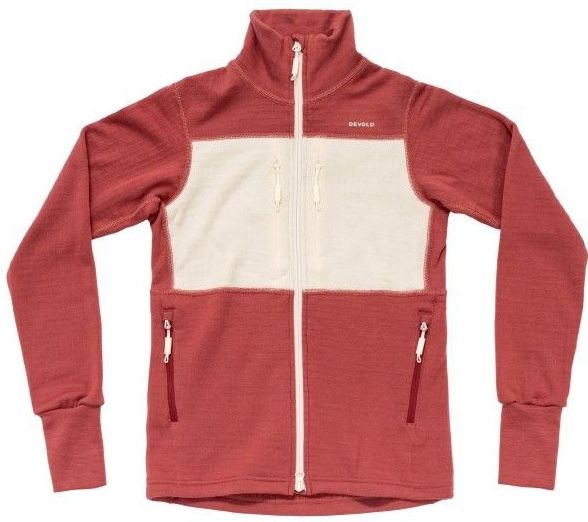 Devold - Egga Grid - Merino Jas - Winteractiviteiten - 100% Merinowol