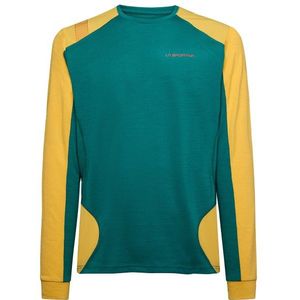 La Sportiva Beyond Long Sleeve Sportshirt (Heren |turkoois)