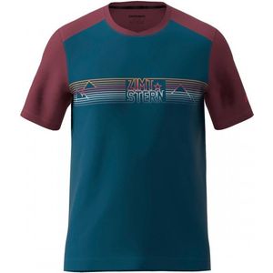 Zimtstern Trailflowz Shirt S/S Fietsshirt (Heren |blauw)