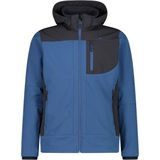 CMP Jacket Zip Hood 3A01787 Softshelljack (Heren |blauw)