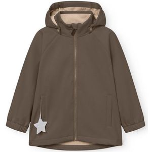 Unisex Softshelljas - Kaki - Voor Baby's - Ideaal Voor Actieve Dagen