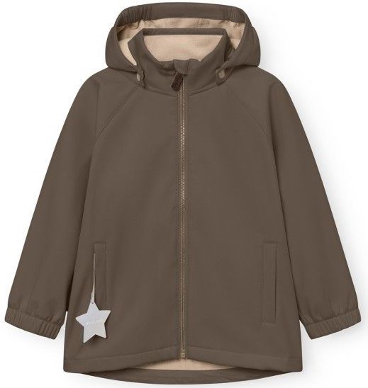 Unisex Softshelljas - Kaki - Voor Baby's - Ideaal Voor Actieve Dagen