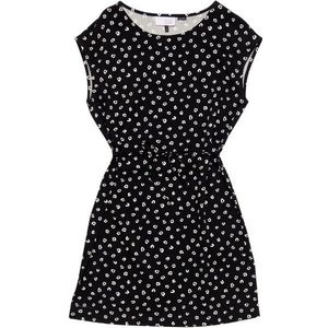 Mazine Womens Printed Sleeveless Dress Jurk (Dames |zwart)