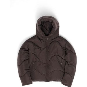 Mazine - Waves Quilt - Winterjack - Grijs - Waterdicht