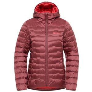 Jack Wolfskin Womens Passamani Down Hoody Donsjack (Dames |rood)