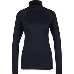 Stoic Womens Merino180 BengtSt Turtle Neck Merino-ondergoed (Dames |zwart)