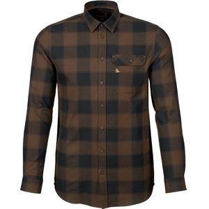 Seeland Highseat Shirt Overhemd (Heren |zwart/bruin)