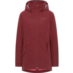 Vaude Womens Pellice Wool Parka (Dames |rood |waterdicht)