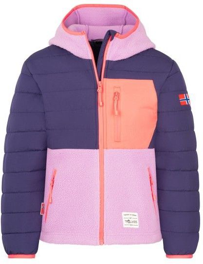 Trollkids - Romsdalen Jacket - Fleecevest - Purper