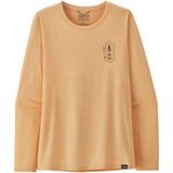 Patagonia Womens L/S Cap Cool Daily Graphic Shirt Lands Longsleeve (Dames |beige)