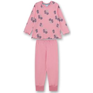 Sanetta - Pyjama - Roze - Katoenen Pyjamaset voor Meisjes - Lange Mouwen - 116