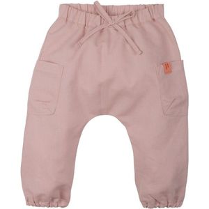 Pure Pure Kids Mini-Hose Baumwolle-Leinen Vrijetijdsbroek (Kinderen |roze)