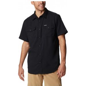 Columbia Utilizer II Solid Short Sleeve Shirt Overhemd (Heren |zwart)