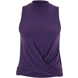 Venice Beach Womens VB Aria Top Sportshirt (Dames |purper/blauw)