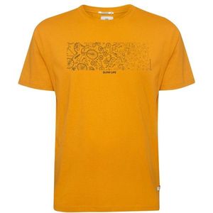 GreenBomb Bike Slow Fusion T-Shirts T-shirt (Heren |oranje)