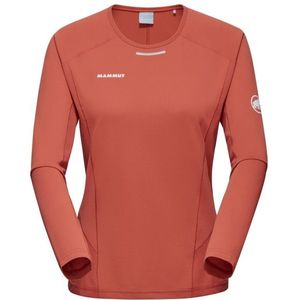 Mammut Womens Aenergy Firstlayer Longsleeve Sportshirt (Dames |rood)