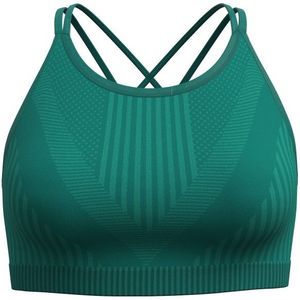 Smartwool Womens Intraknit Strappy Bra Sportbeha (Dames |turkoois/groen)