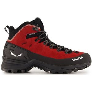 Salewa - Womens Alp Mate Winter Mid - Winterschoenen - Zwart/Rood - Waterproof