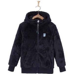 Namuk Kids Panda High-Loft Fleecejacke Fleecevest (Kinderen |zwart/blauw)