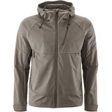 Heren - Fietsjack - Terragrijs - Winddicht - Slim Fit - 90% Polyester