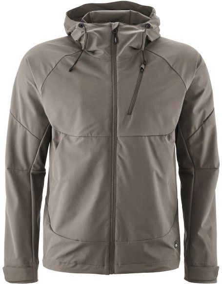 Heren - Fietsjack - Terragrijs - Winddicht - Slim Fit - 90% Polyester