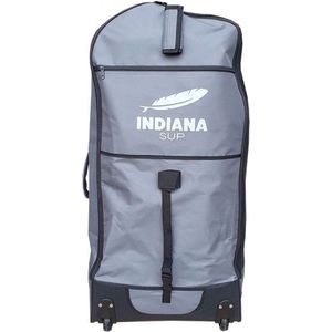 Indiana Family Wheelie Backpack + Paddle Connection System SUP-board (grijs/zwart)