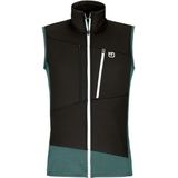 Ortovox - Fleece Grid Vest - Fleecebodywarmer - Zwart