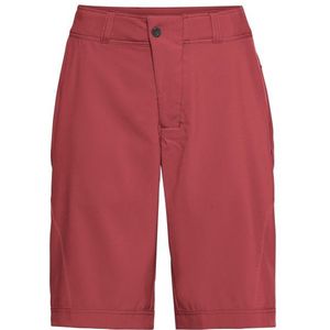 Vaude Womens Ledro Shorts Korte fietsbroek (Dames |rood)