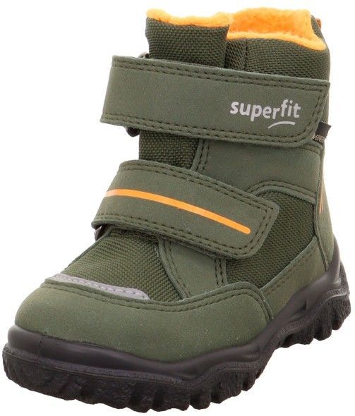 Superfit - HUSKY1 - Gore-Tex Stiefel - Groen/Oranje - Warm Gevoerd