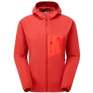 Mountain Equipment - Echo Hooded Jacket - Softshelljack - Rood