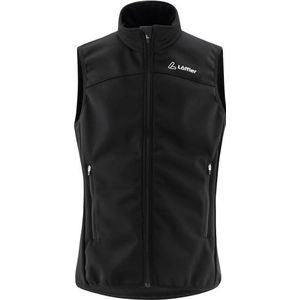 Löffler Kids Vest Airblocc Warm Softshellbodywarmer (Kinderen |zwart)