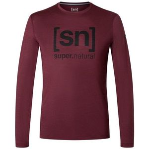 supernatural Logo L/S Longsleeve (Heren |rood)