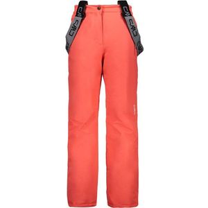 CMP Kids Salopette Twill Skibroek (Kinderen |rood |waterdicht)
