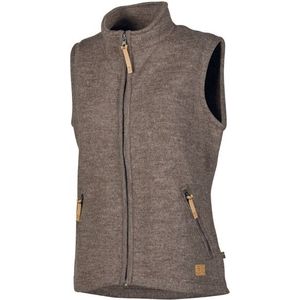 Ivanhoe of Sweden Womens NLS Coco Vest Wollen bodywarmer (Dames |bruin)