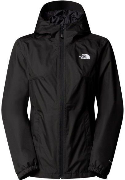 The North Face Womens Quest Zip In Regenjas (Dames |zwart |waterdicht)