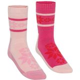 Kari Traa - Rusa Sock - Wintersokken - Roze - 2-Pack