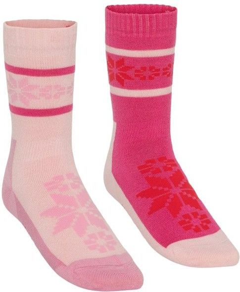 Kari Traa - Rusa Sock - Wintersokken - Roze - 2-Pack