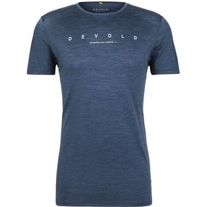 Devold Active Kerning Tee Merinoshirt (Heren |grijs)