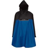 Vaude Covero Poncho II Fietsjack (blauw |waterdicht)