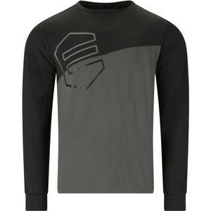 ENDURANCE Svenbent Cycling/MTB L/S Shirt Fietsshirt (Heren |grijs/zwart)