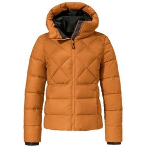 Schöffel - Boston - Winterjack - Oranje - Isolerend - Capuchon - Winddicht