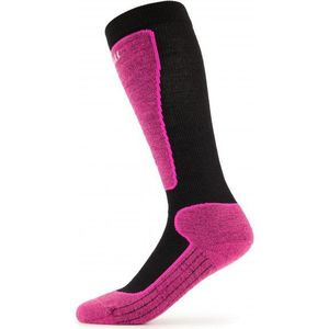 UphillSport - Valta Alpine Ski - Skisokken - Zwart - 4-Layer Shin Cushioned M5