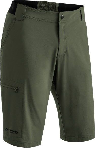 Maier Sports Norit Short M Trekkingbroek voor heren, korte outdoorbroek met 5 zakken, regular fit
