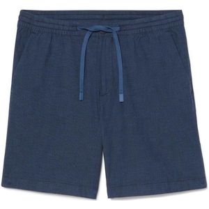 Timberland - Cotton Linen Short - Short - Blauw - 100% Katoen