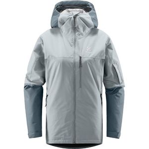 Haglöfs Womens Gondol Insulated Jacket Ski-jas (Dames |grijs |waterdicht)
