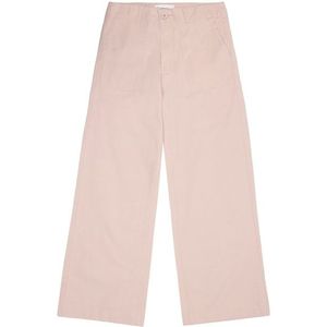 KnowledgeCotton Apparel Womens Posey Wide Slub Yarn Vrijetijdsbroek (Dames |roze)